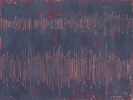 Sound Waves from Lola by the Kinks | Oil And Acrylic Painting in Paintings by L Rowland Contemporary Art. Item composed of wood and synthetic