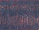 Sound Waves from Lola by the Kinks | Oil And Acrylic Painting in Paintings by L Rowland Contemporary Art. Item composed of wood and synthetic