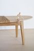 natural bench | Benches & Ottomans by VANDENHEEDE FURNITURE-ART-DESIGN. Item composed of oak wood and fiber in contemporary or japandi style