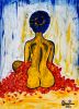 Colores de sensualidad 14 | Oil And Acrylic Painting in Paintings by Elena Parau. Item composed of paper compatible with contemporary and country & farmhouse style