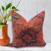 Authentic Turkish Kilim Pillow Cover | Boho Pillow Cover | Pillows by SewLaCo. Item composed of cotton