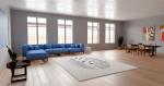 Materia Pyat 1001 | Area Rug in Rugs by Woop Rugs. Item made of fabric & fiber