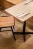 Peg Chair | Dining Chair in Chairs by Stoop Workshop | Legare in London. Item made of oak wood & metal