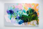 Garden of Wild | Oil And Acrylic Painting in Paintings by Claire Desjardins. Item made of canvas with synthetic