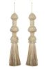 Date Palm Leaf Broom Wall Decor | Wall Sculpture in Wall Hangings by Casa Amarosa