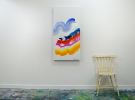 Love 20 | Oil And Acrylic Painting in Paintings by Claire Desjardins. Item composed of canvas and synthetic