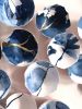 Kintsugi Eggshells Indigo and Gold | Wall Sculpture in Wall Hangings by Elisa Sheehan