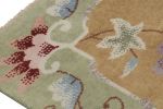 Rug & Kilim’s Chinese Art Deco Rug In Brown with Colorful | Area Rug in Rugs by Rug and Kilim