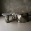 Marble & Steel Coffee Table — Colgado, Nitush Aroosh | Tables by Nitush Aroosh. Item composed of steel and marble in contemporary or eclectic & maximalism style