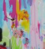Amazing days II - Original mixed media painting | Paintings by Xiaoyang Galas. Item made of canvas works with contemporary & modern style