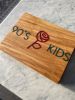 90’s Themed Charcuterie/Cutting Board | Serving Board in Serveware by Timberwolf Slabs. Item composed of wood