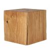 Putnam Oak Cube Table | End Table in Tables by Pfeifer Studio. Item made of oak wood works with minimalism & contemporary style