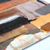 New Mexico; Abstract Landscape Painting on Paper | Oil And Acrylic Painting in Paintings by Michele Spurza. Item composed of paper compatible with contemporary and rustic style