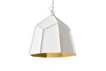Deltoidal Faceted Light Gold 43 | Pendants by ADAMLAMP. Item made of steel compatible with minimalism and contemporary style