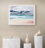 Tide No. 20 : Original Watercolor Painting | Paintings by Elizabeth Beckerlily bouquet. Item made of paper compatible with boho and minimalism style