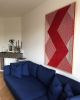 Repeat | Tapestry in Wall Hangings by Fault Lines by Matthias de Vogel. Item made of fabric