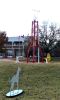 EVERYONE GOES HOME | Public Sculptures by jim collins sculpture | Plano in Plano. Item composed of aluminum