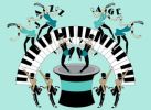 Art Deco Jazz Age | Wallpaper in Wall Treatments by ART DECOR DESIGNS. Item composed of paper