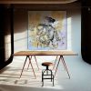 Imperfection | 47x47 | Large Abstract Canvas Art | Oil And Acrylic Painting in Paintings by Jacob von Sternberg Large Abstracts. Item composed of canvas and synthetic