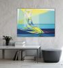 Title: Momentary Pause. Original Oil Painting on Canvas | Oil And Acrylic Painting in Paintings by Judy Mayer-Grieve. Item composed of canvas in contemporary style