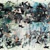 Groundswell | Oil And Acrylic Painting in Paintings by Galen Cheney. Item composed of leather & synthetic