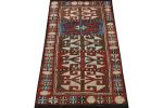 Rug & Kilim’s Antique Tribal Style rug in Red, Blue & Brown | Area Rug in Rugs by Rug and Kilim