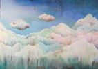 Clouds | Oil And Acrylic Painting in Paintings by Sarah Stivers | One Mind Massage in Portland. Item composed of canvas & synthetic