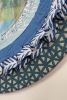 New Moon Rises | Tapestry in Wall Hangings by Tracey Cameron Creative. Item made of fabric & fiber compatible with contemporary and modern style