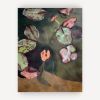 The Pond | Mixed Media in Paintings by Elizabeth MacLean. Item in boho or mid century modern style