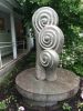 Fiddlehead Family | Public Sculptures by Jim Sardonis | Norwich Public Library in Norwich