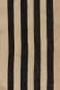 Vintage Turkish Kilim rug in Beige-Brown with Black Stripe | Area Rug in Rugs by Rug and Kilim
