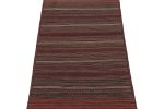 Vintage Baluch Tribal Kilim with Red, Blue and Beige Stripes | Area Rug in Rugs by Rug and Kilim