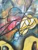 Sky World: Visions of Spiritual Bliss, acrylic on canvas | Oil And Acrylic Painting in Paintings by Lena Kolambet. Item composed of canvas compatible with contemporary style