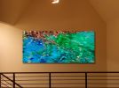SOLD PRIVATE COLLECTION: FRIDAY HARBOR 2 - triptych | Oil And Acrylic Painting in Paintings by Betty Jo Costanzo. Item made of canvas with synthetic