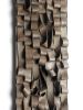 OMBRE 2 wall sculpture | Sculptures by Clara Graziolino. Item composed of wood and stoneware in minimalism or contemporary style