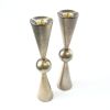 Pulsar Candlesticks | Candle Holder in Decorative Objects by Connor Holland. Item composed of steel