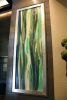 Green Stroke Wall Mural | Murals by Organik Creative | Gables Tanglewood in Houston. Item composed of synthetic