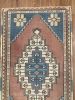 Hand-woven Turkish Rug Doormat| 2.1 x 3.8 | Small Rug in Rugs by Wool and Rug. Item composed of wool compatible with boho and contemporary style