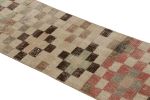 Vintage Zeki Müren Runner with Polychromatic Geometric | Area Rug in Rugs by Rug and Kilim