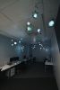 Orbs Suspended Lights Installation | Lighting Design by Claudine Gevry Studio. Item composed of glass