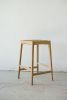 Briard Stool | Counter Stool in Chairs by Sheepdog. Item made of oak wood compatible with mid century modern and modern style