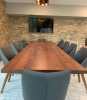 Pierre Seamed Slab Table | Conference Table in Tables by FAB&MADE. Item made of wood compatible with mid century modern and contemporary style