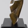 Folded Form 5 | Sculptures by Joe Gitterman Sculpture. Item composed of bronze