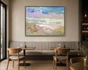 Painting for Coastal Elegance: Beloved by Dorothy Fagan | Mixed Media in Paintings by Dorothy Fagan Fine Arts. Item composed of canvas in mid century modern or contemporary style