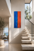 Duality | Oil And Acrylic Painting in Paintings by Lara Spadetto Art. Item made of canvas compatible with minimalism and contemporary style