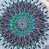 Mandala | Street Murals by Max Ehrman (Eon75). Item composed of synthetic