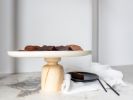 Trio C Serving Plate - 2 | Dinnerware by Foia. Item made of wood with steel works with boho & contemporary style