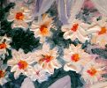 Diana | Oil And Acrylic Painting in Paintings by Elena Parau. Item composed of canvas in contemporary or country & farmhouse style