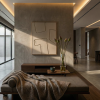 Stone Script | Sculptural Textured Wall Relief | Wall Sculpture in Wall Hangings by DY atelier. Item composed of oak wood & marble compatible with minimalism and contemporary style
