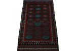 Vintage Baluch Afghan rug in Polychromatic Patterns | Area Rug in Rugs by Rug and Kilim
